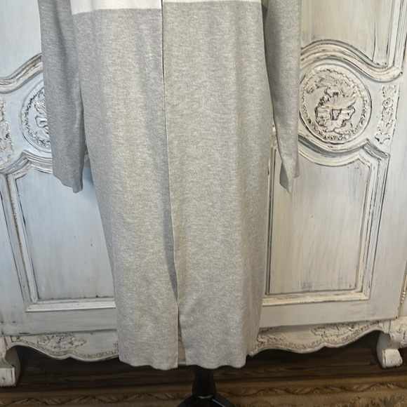 Liz Claiborne Chic Old Money Cozy Two Tone Sweater Duster Size Large - Picture 5 of 11
